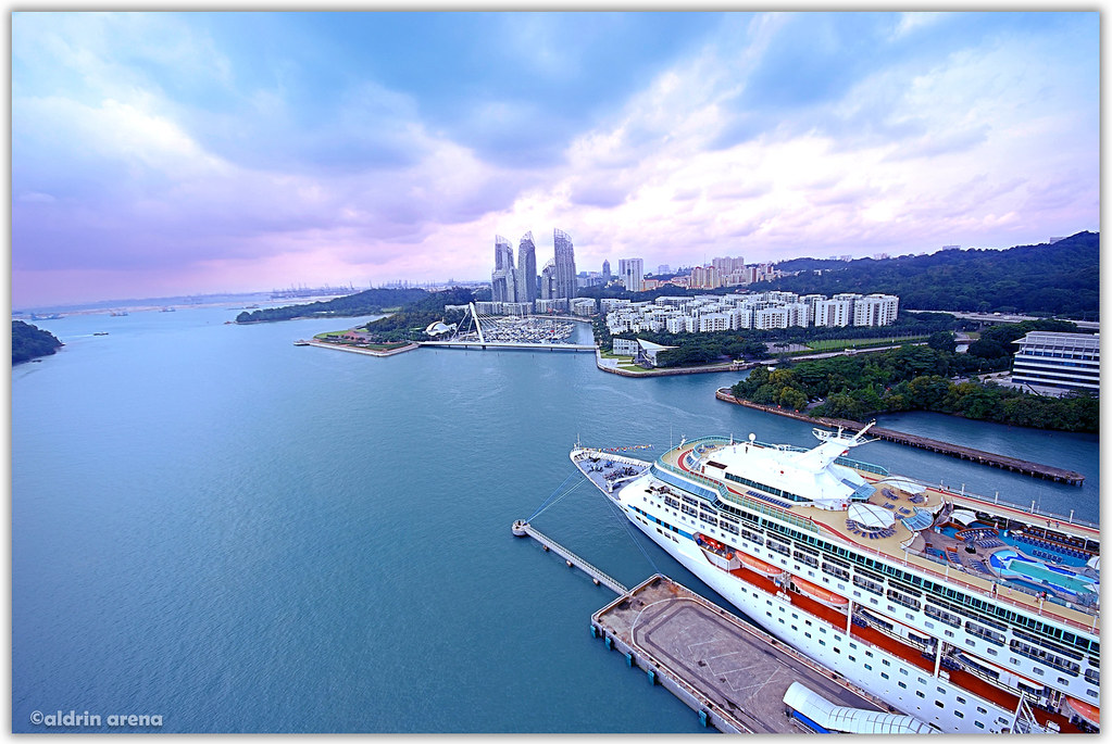 Keppel Bay in SG This Keppel Bay view was taken from a cab… Flickr