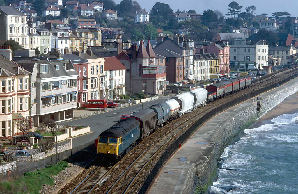 47311 Marine Parade Dawlish 311 on the Bescot St Blazey en… Flickr
