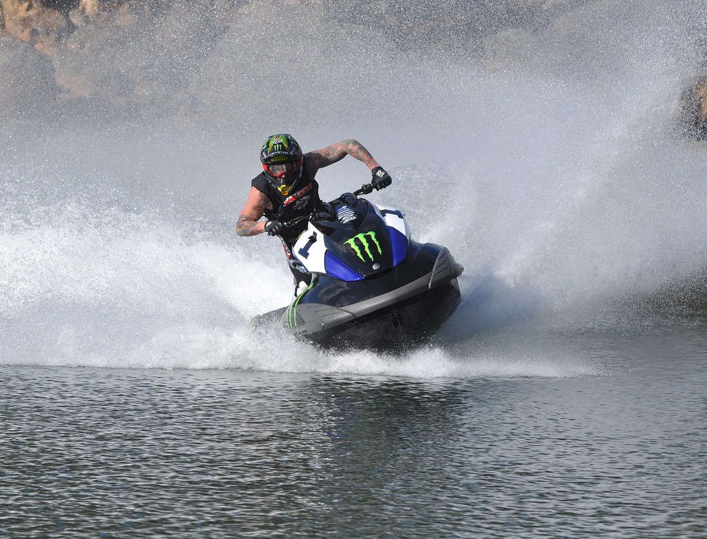 Dustin Farthing aboard his Yamaha FZR Yamaha Watercraft Group Flickr
