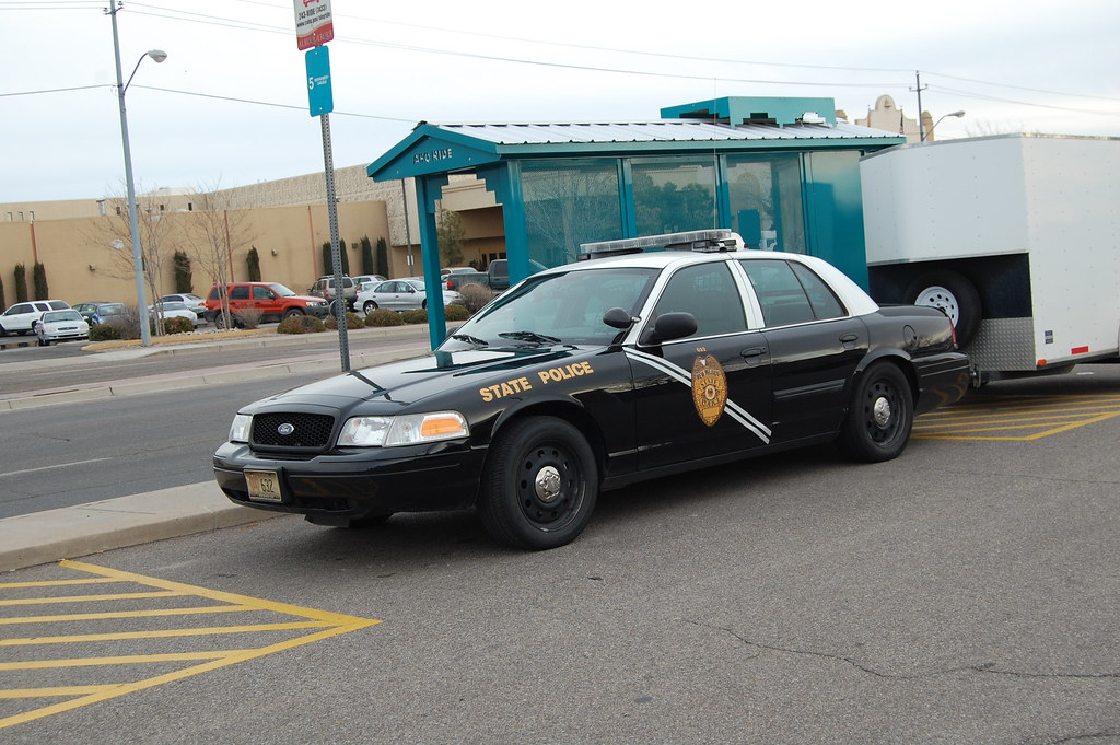 New Mexico State Police 2010 Ford CVPI Blue Line Photography Flickr