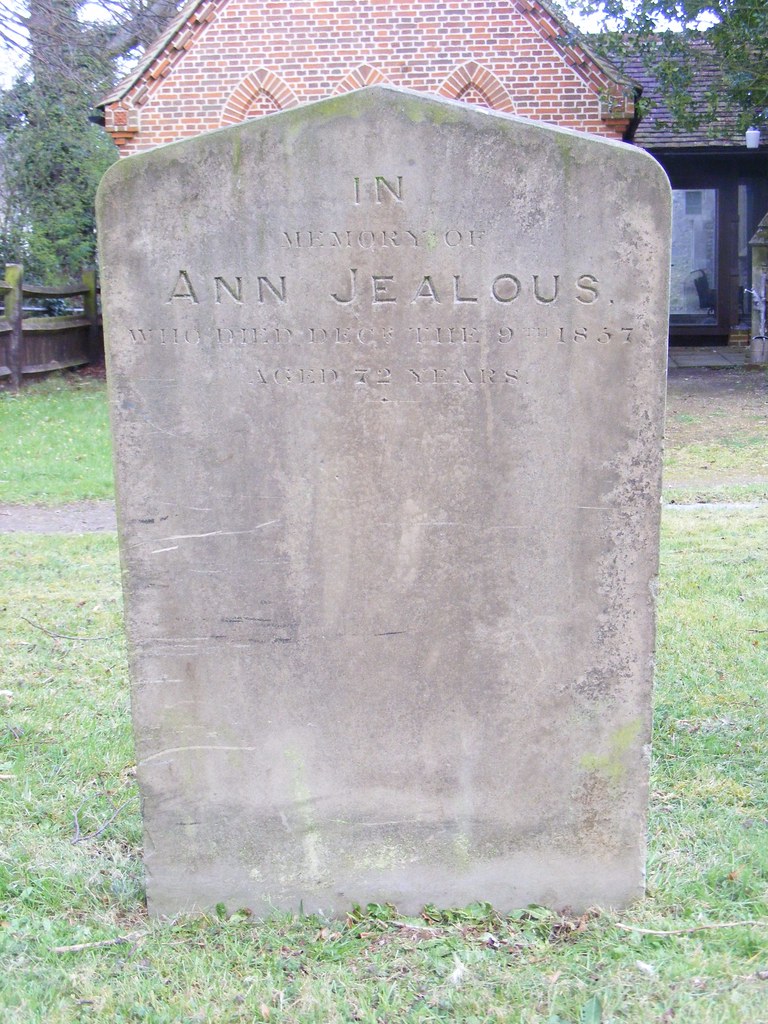 Ann Jealous, Gravestone, Sandon Ann Jealous, Gravestone, C… Flickr