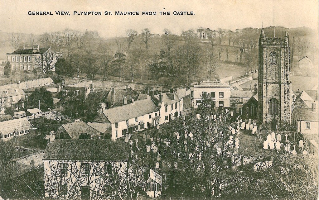 Plympton St Maurice from the Castle, c1910 From a postcard… Flickr