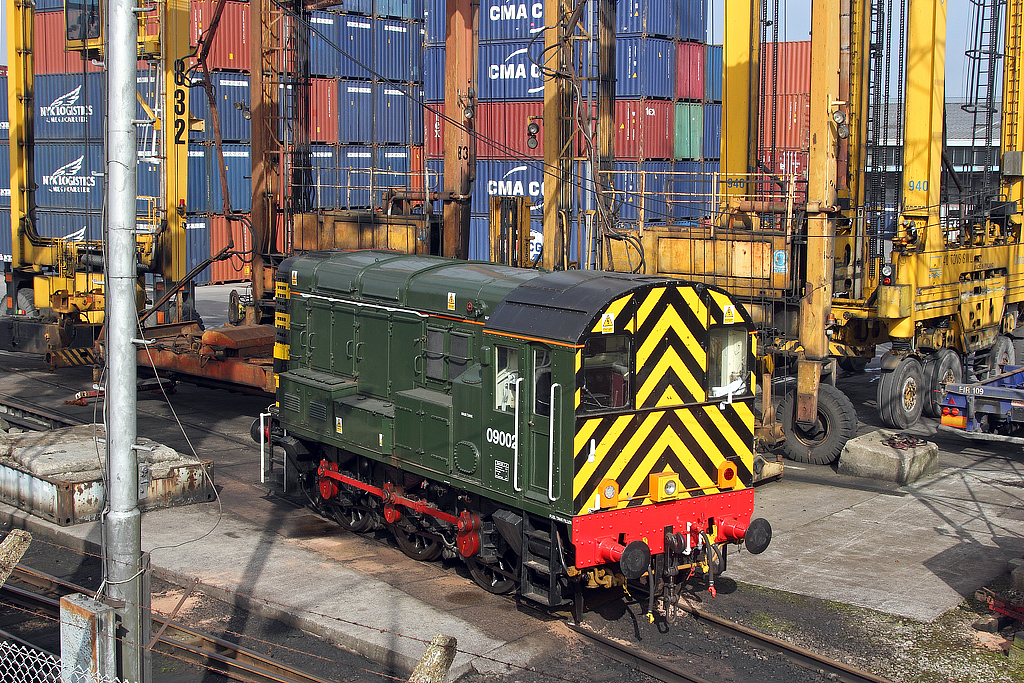 09002 at Barton dock road container terminal 6th March 201… Flickr