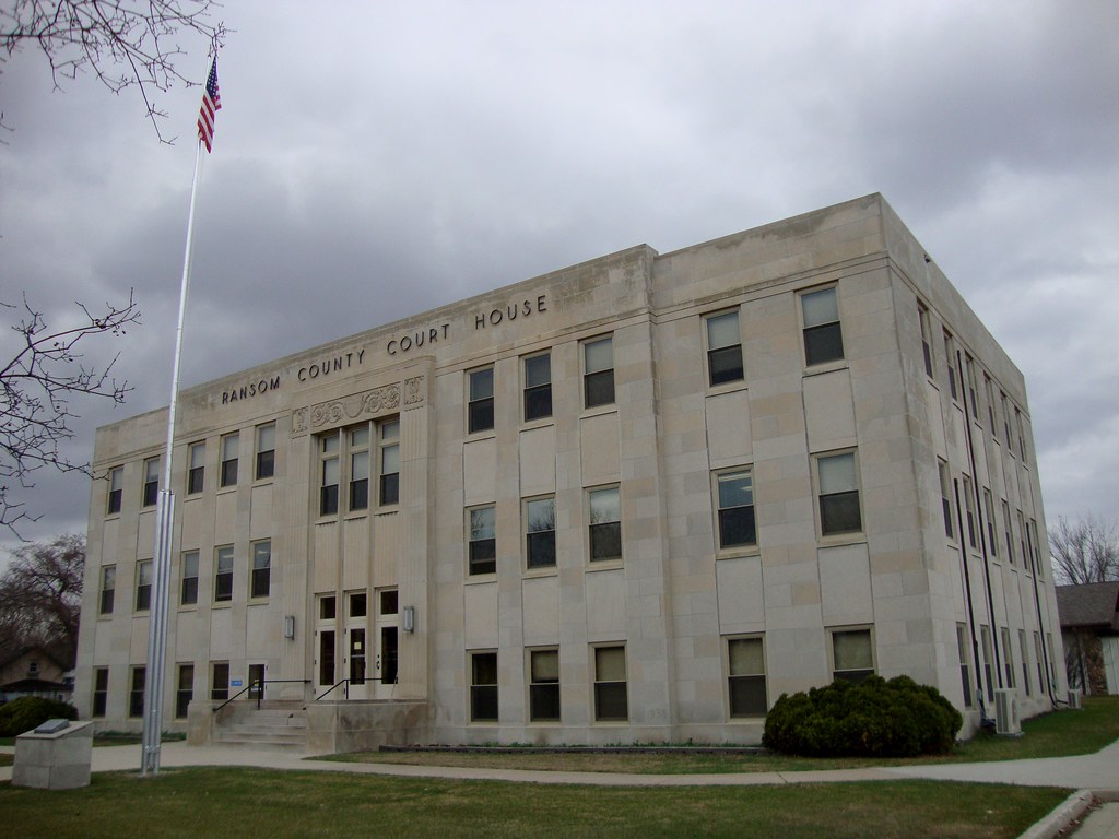 Ransom County Courthouse (Lisbon, North Dakota) Architect … Flickr