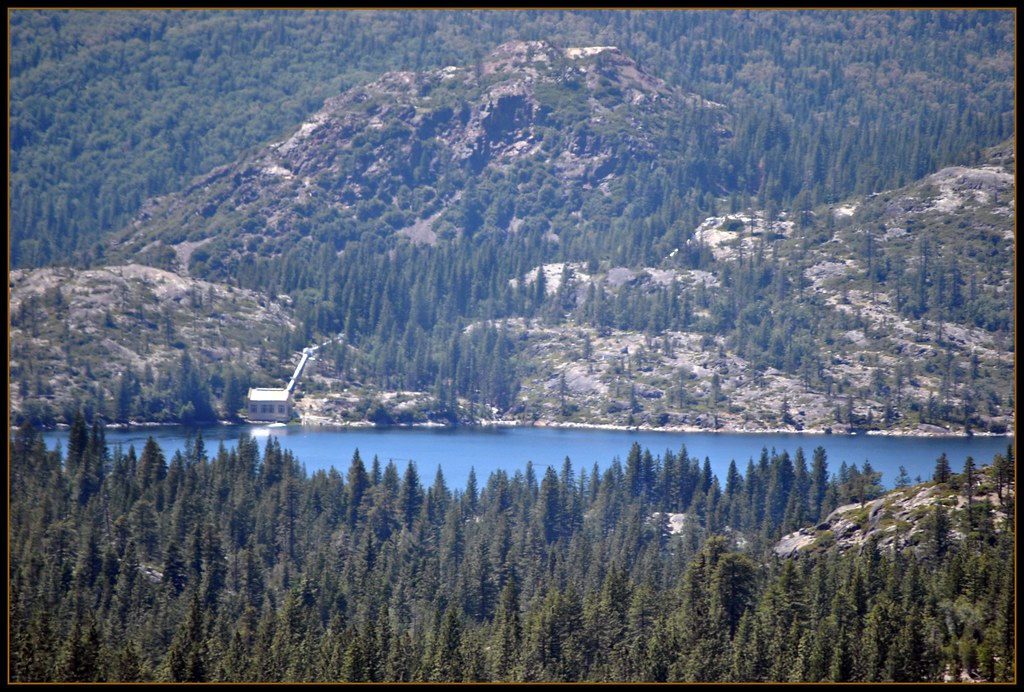 Lake Spaulding California from The California Zephyr Flickr