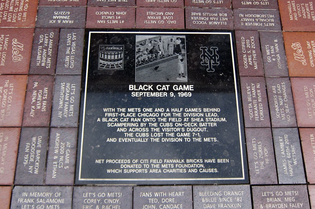Queens Flushing Citi Field Fanwalk Black Cat Game Flickr