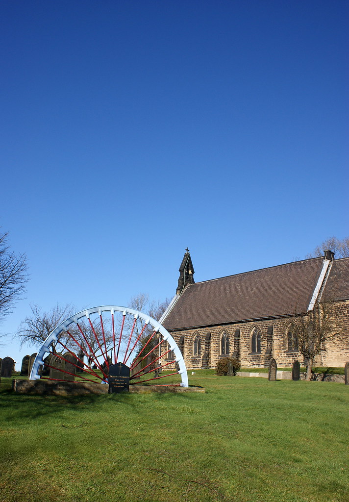 Kilnhurst Colliery Wheel and St ThomasChurch TheOld Kilnhu… Flickr