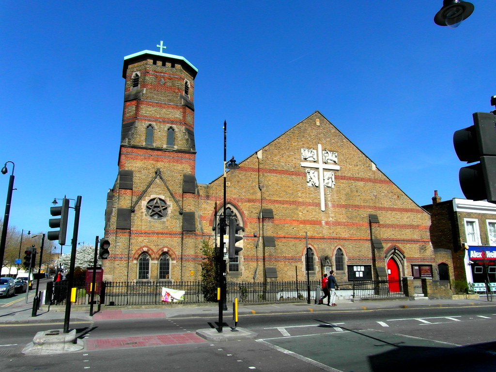 St Barnabas Roman Road, Bow. Reading Tom Flickr