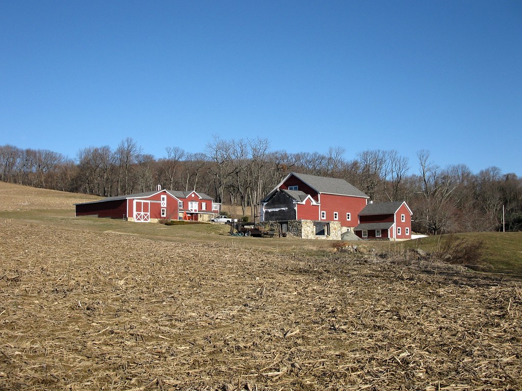 Farm with Red Barns, Oldwick, NJ. Farm with Red Barns, Old… Flickr