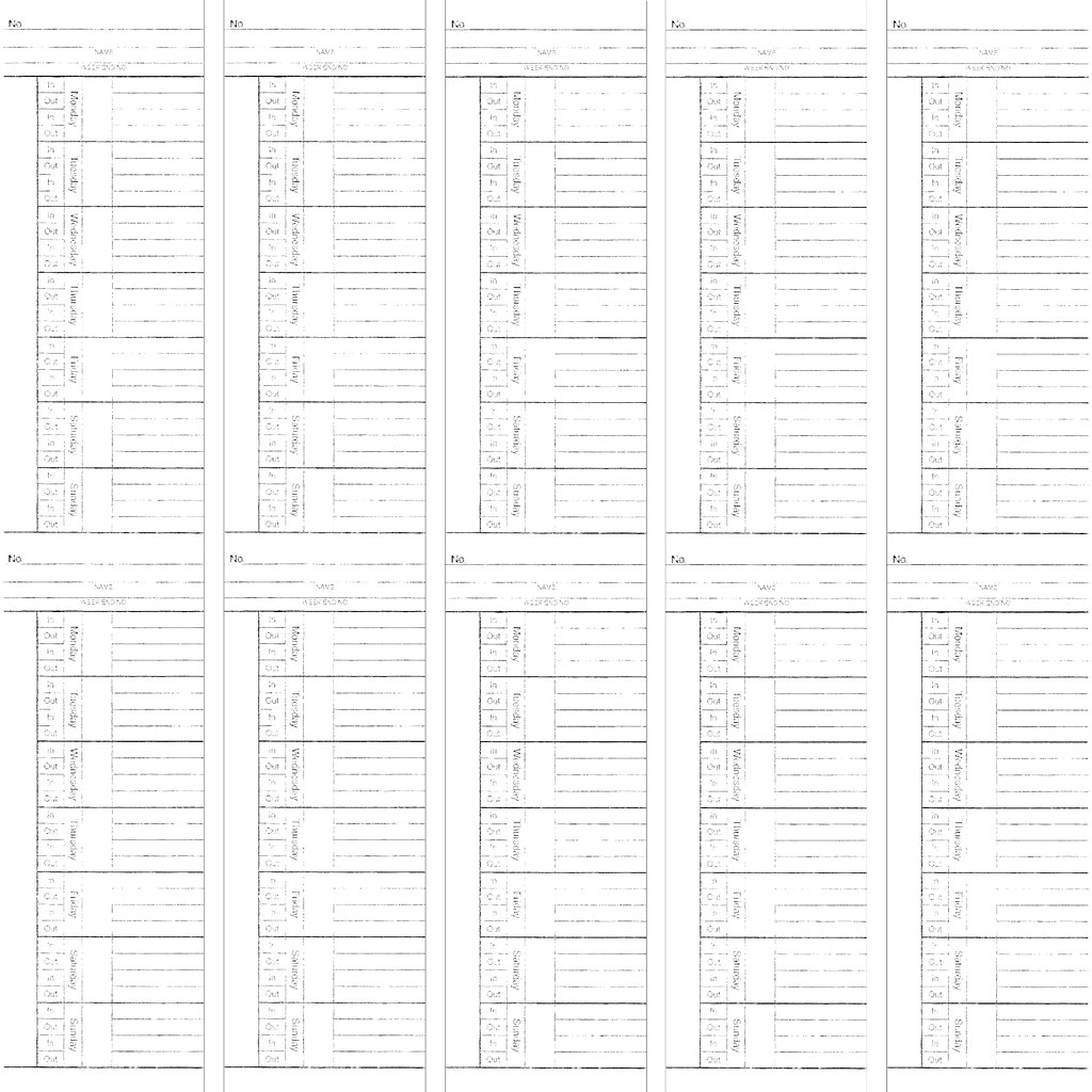 retro time sheet OVERLAY white 12 and a half inch SQ 350dp… Flickr