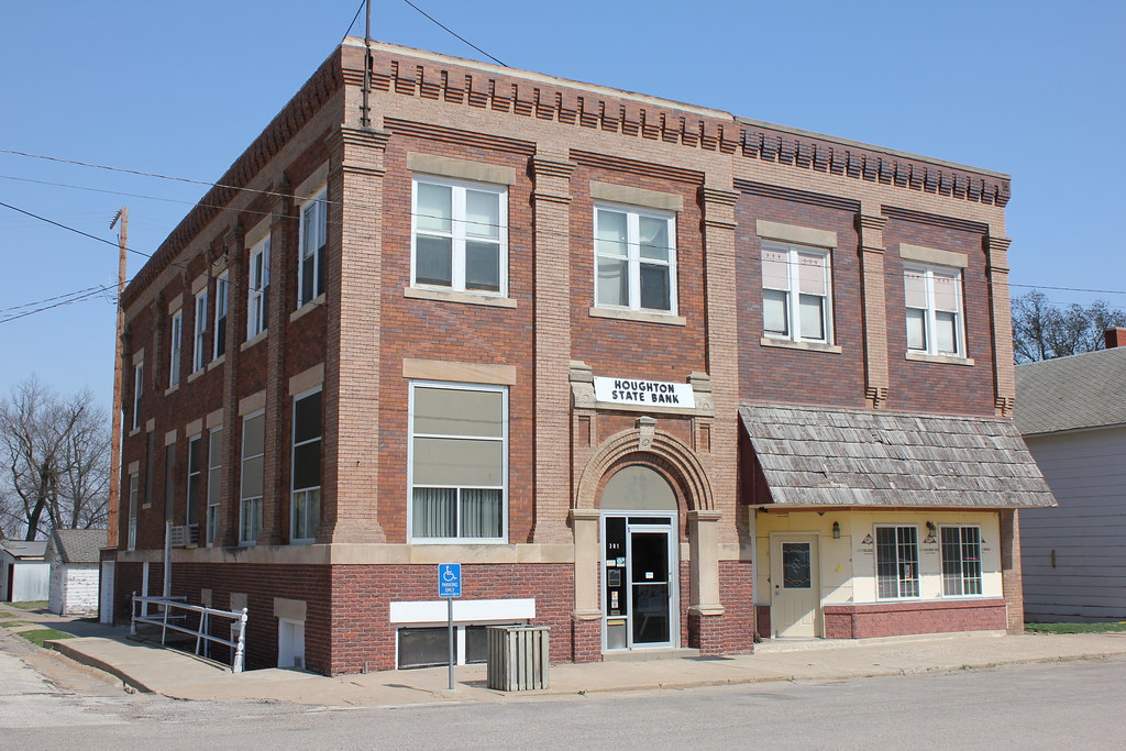 First National Bank Building Elliott, IA Tom McLaughlin Flickr