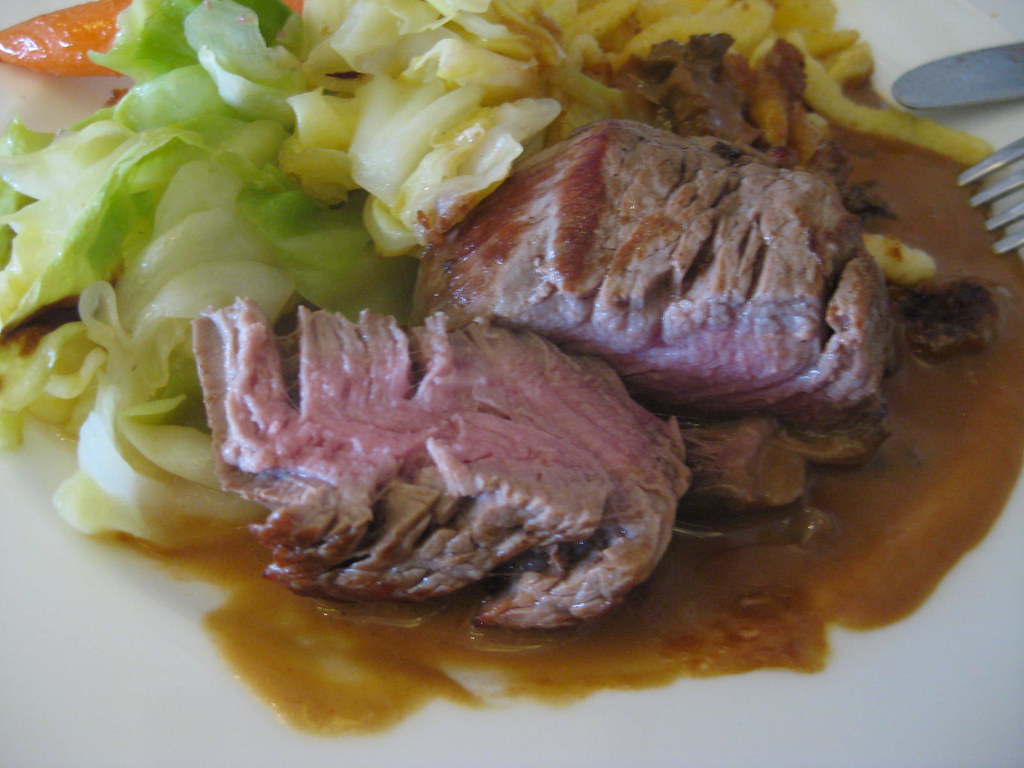 veal cooked perfectly sfflyer123 Flickr