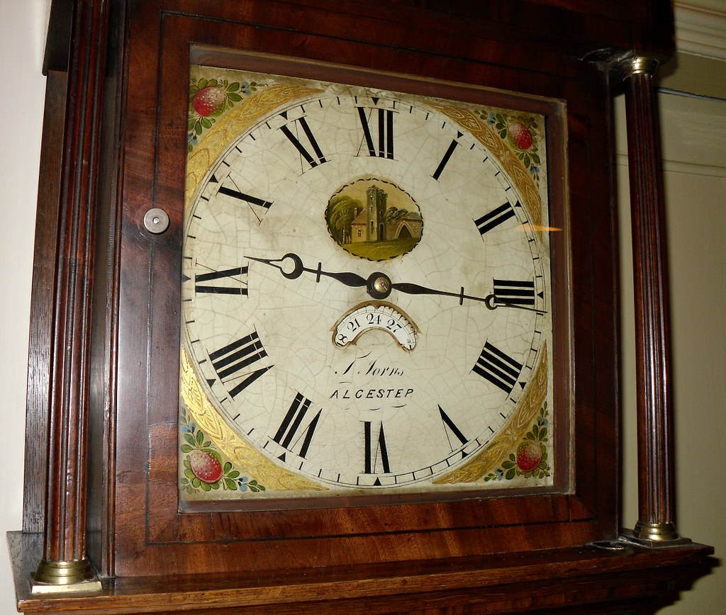 Clock Face T Jorns Alcester Grandfather clock face Flickr