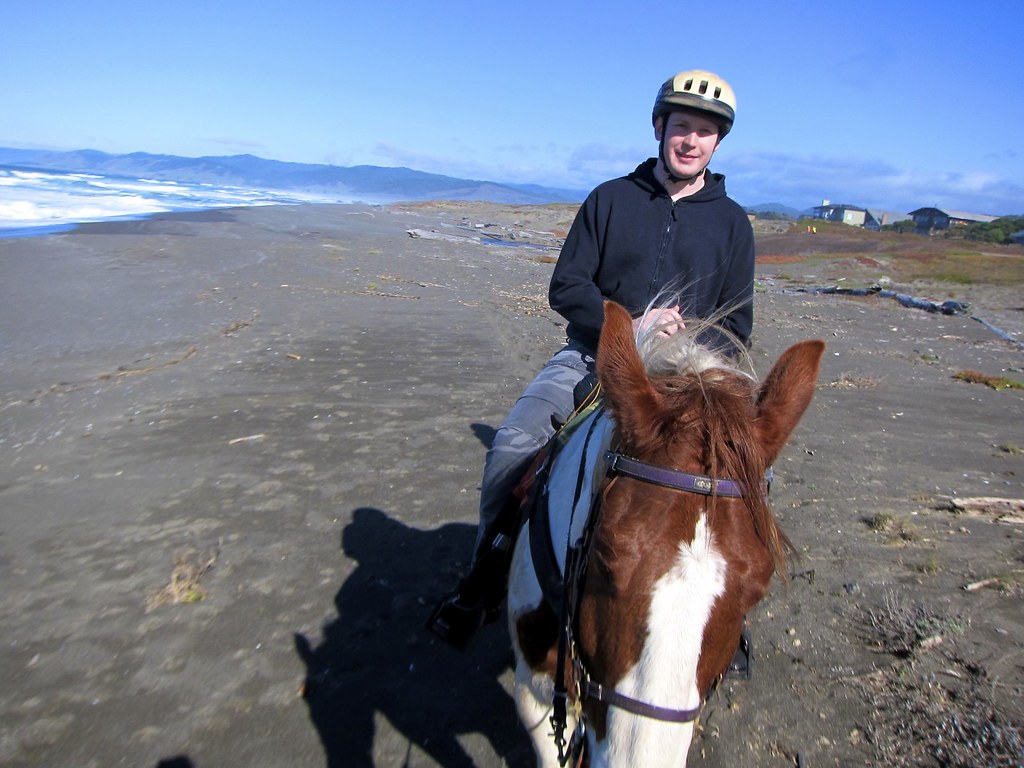 Ben Horseback Riding At Ricochet Ridge Ranch in Fort Bragg… Jennifer Morrow Flickr