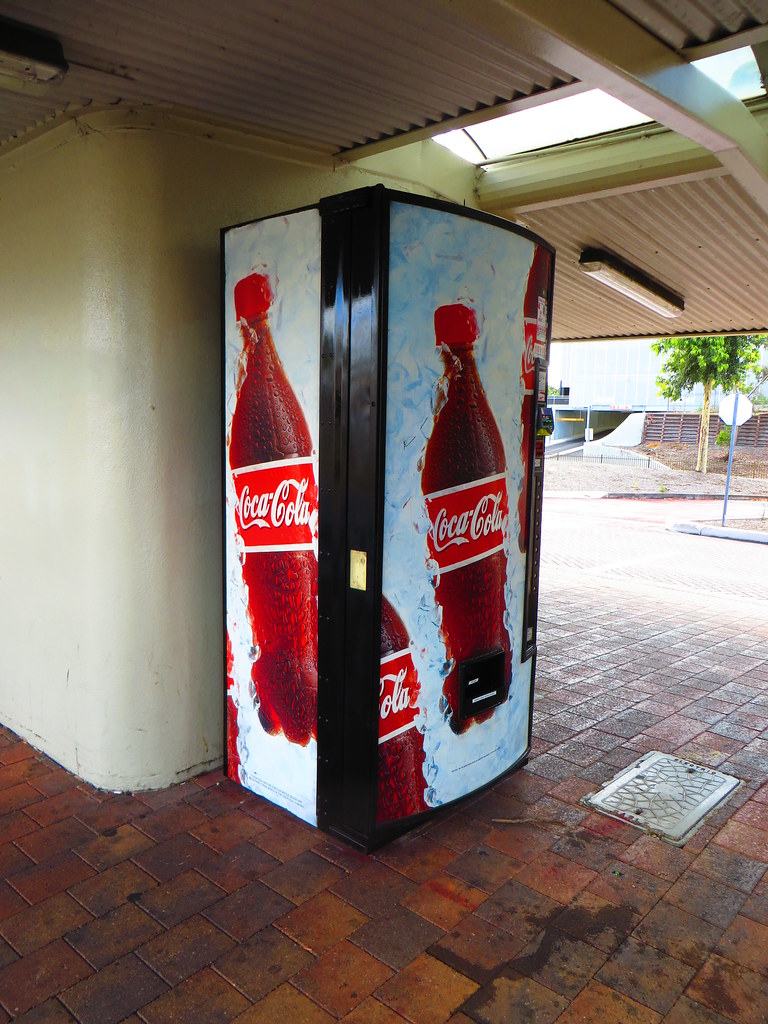 New Coca Cola Vending Machine at Tea Tree Plaza Interchange a photo