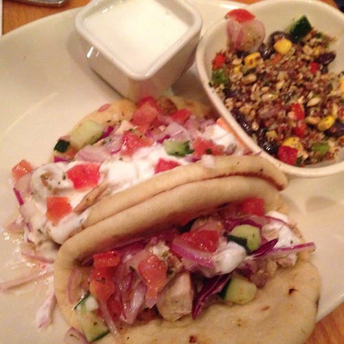 Mediterranean Chicken Pita Tacos BJ'S Restaurant & Brewe… Flickr