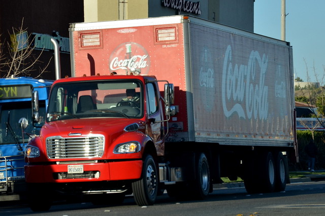 COCA COLA FREIGHTLINER BIG RIG TRUCK Navymailman Flickr