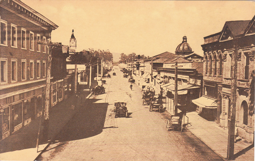 Reproduction of photo of Redwood City Ed Bierman Flickr