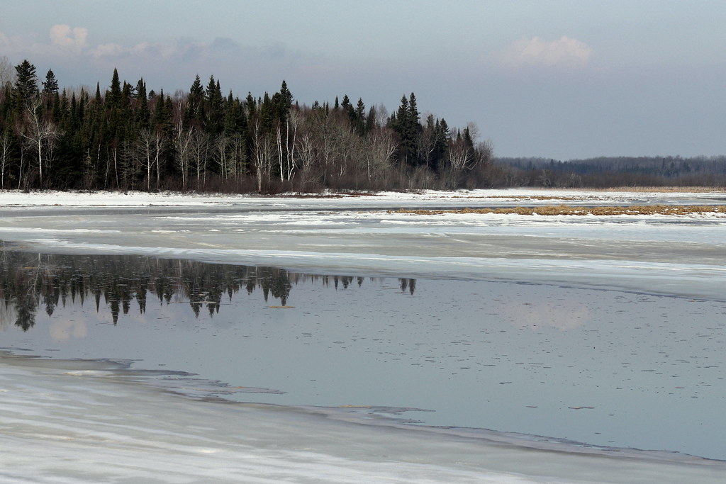 Dégel sur la Rivière Piché MarieHélène Flickr