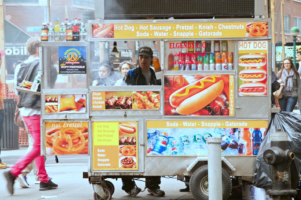 Hot Dog Truck, NYC I went to "The City" today to pick up m… Flickr