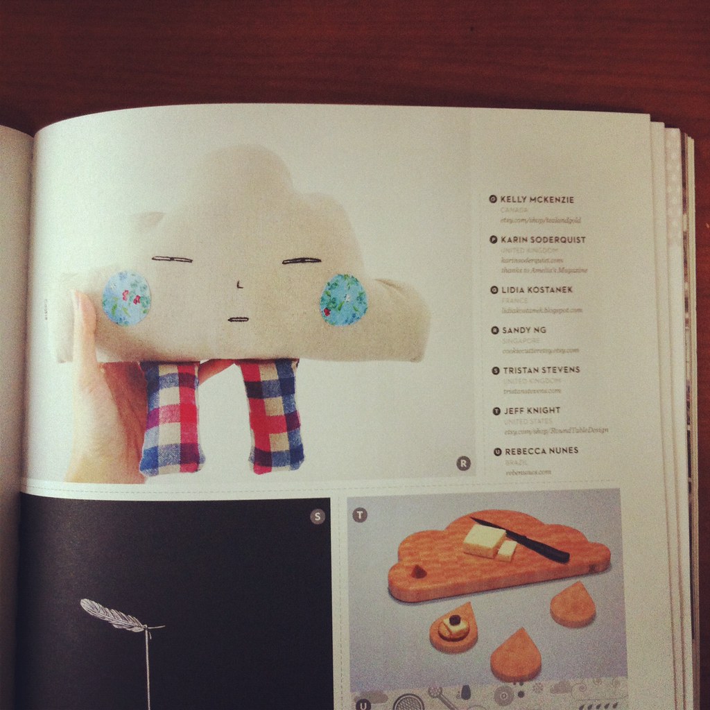 Uppercase blogged on 1 May 2012 Cookie Cutter Sandy Flickr