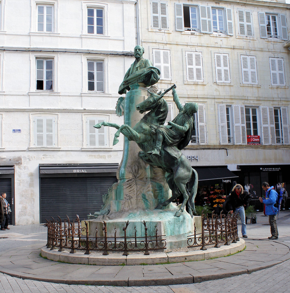 Ernest Dubois, Place des Petits Bancs, La Rochelle Flickr