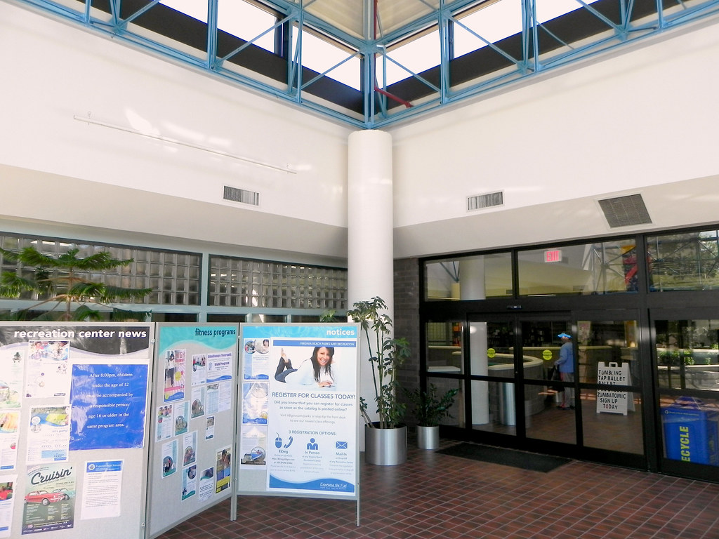 Atrium Bayside Recreation Center Virginia Beach Parks & Recreation