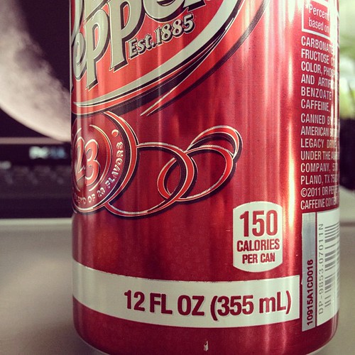 知的炭酸飲料ドクペは150カロリーしかないとかとか暫く信じてたじゃないか! 米飲料はキロを省略するのが通例なのか?!… Flickr