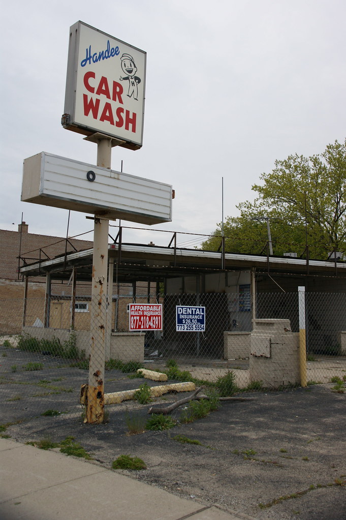 Handee Car wash Old Abandoned car wash in Chicago Nitram242 Flickr