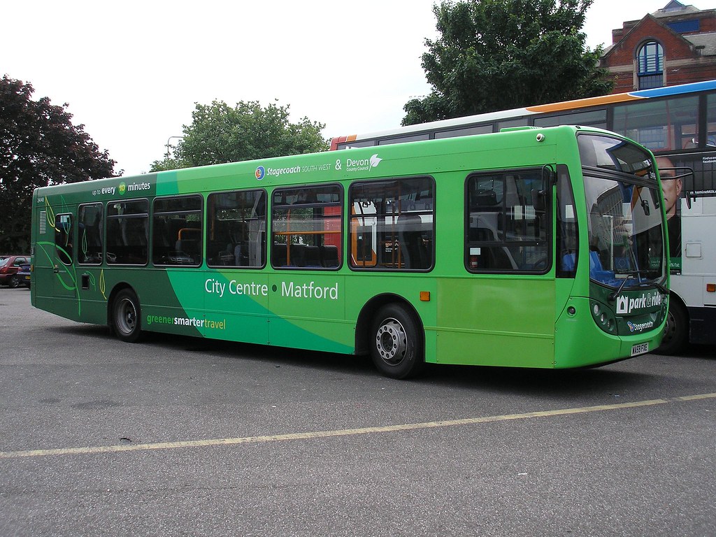 Matford Park & Ride Bus A 'City Centre Matford' bus at E… Flickr