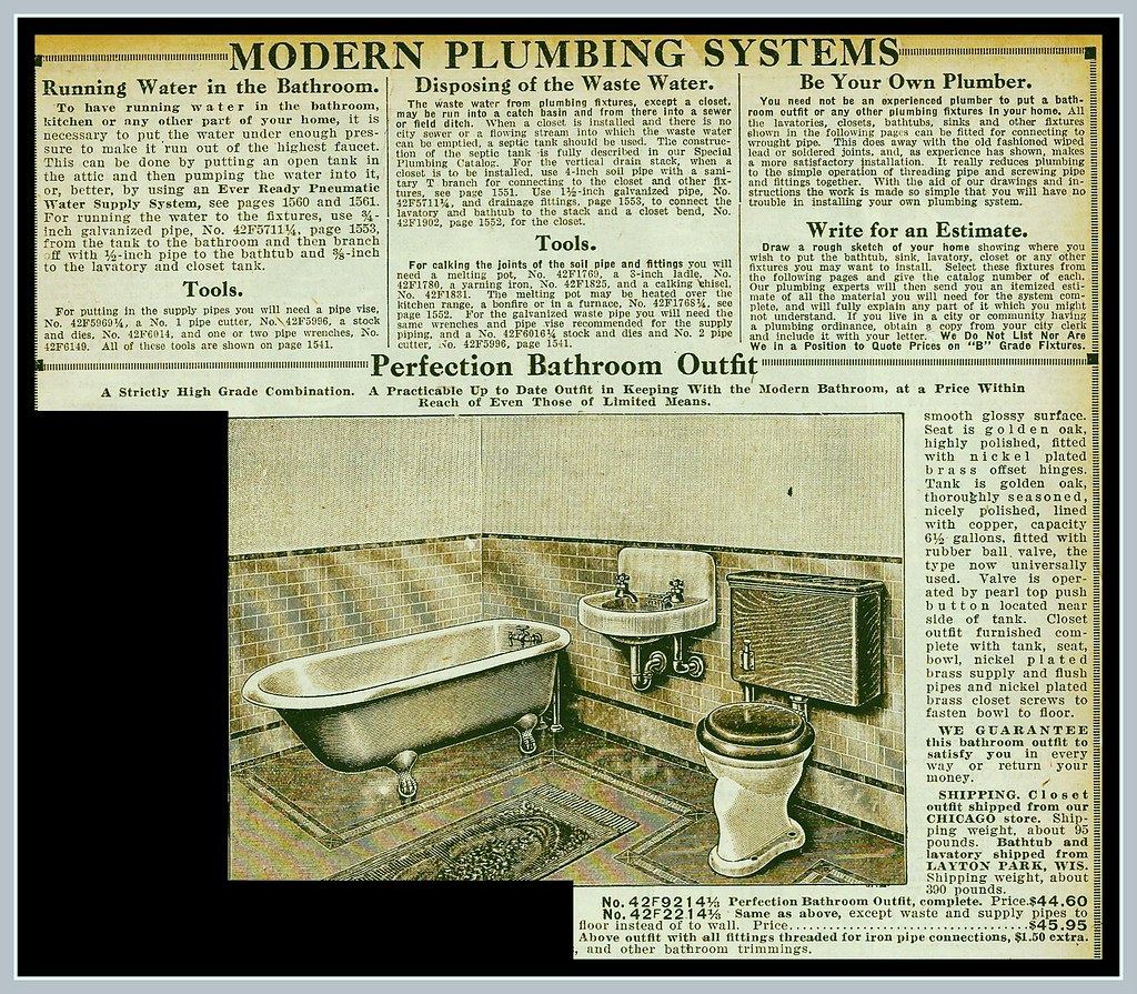 1916 plumbing Sears, Modern Bathroom alas the page was fal… Flickr