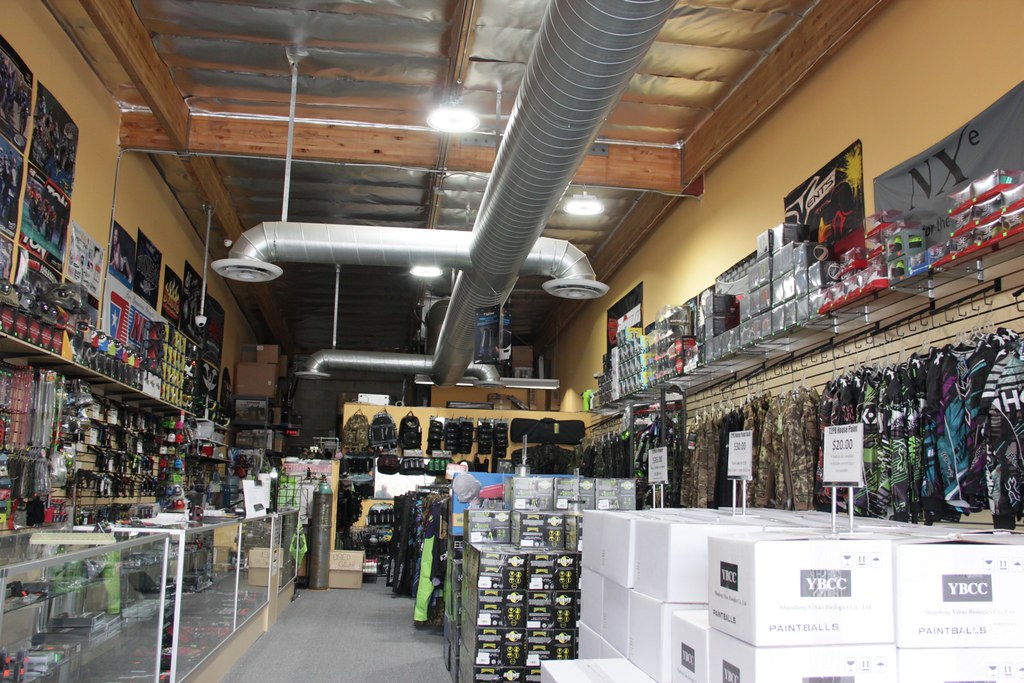 Paintball Store LED High Bay Lighting Flickr