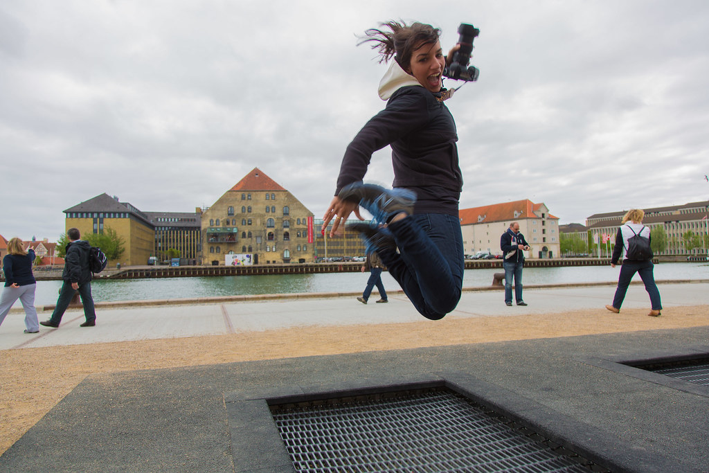 copenhagenday25940 A sidewalk made of trampolines. Chelsea