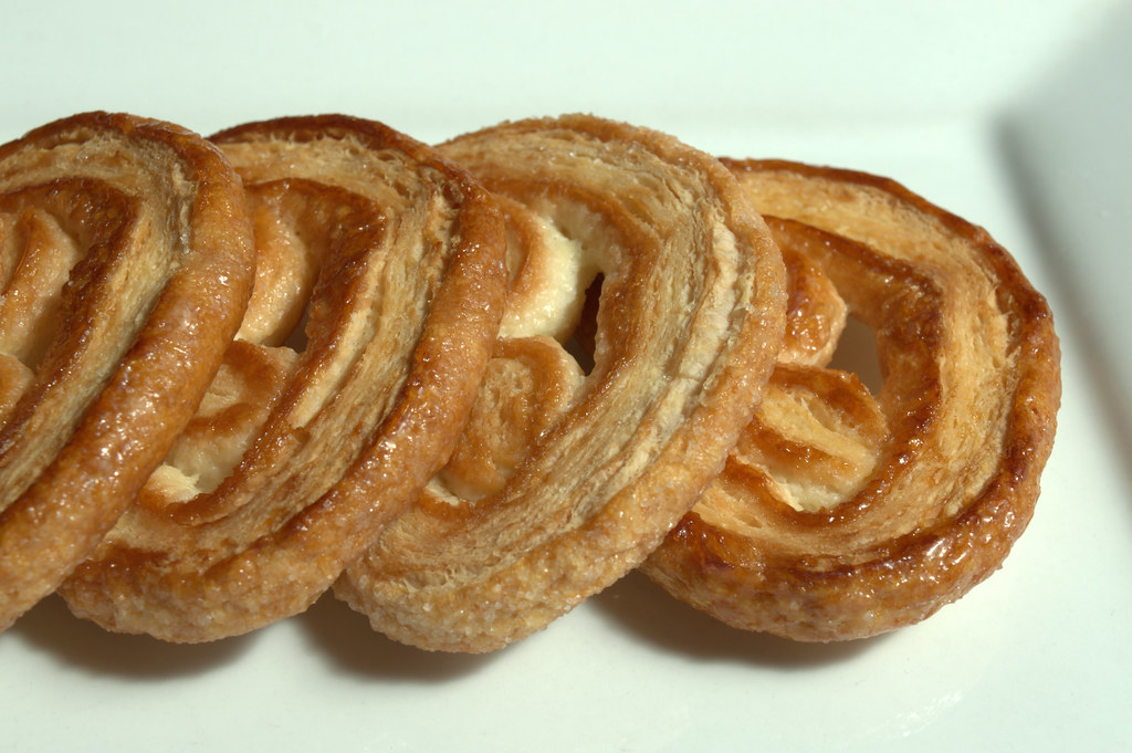 Palmeritas Spanish Puff Pastry Biscuit © 2016 Tony Worra… Tony