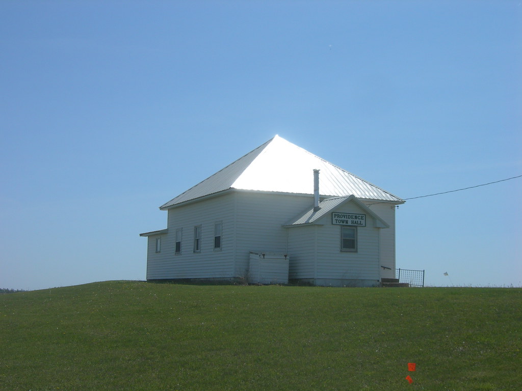 Providence Town Hall On US Hwy 212 near Dawson, MN. Jimmy Emerson