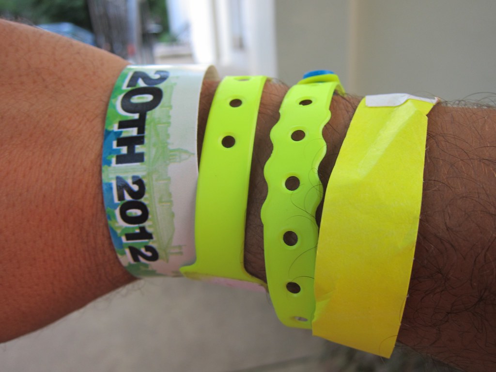 Too Many Wristbands I had one for Reunions, one for each o… Flickr
