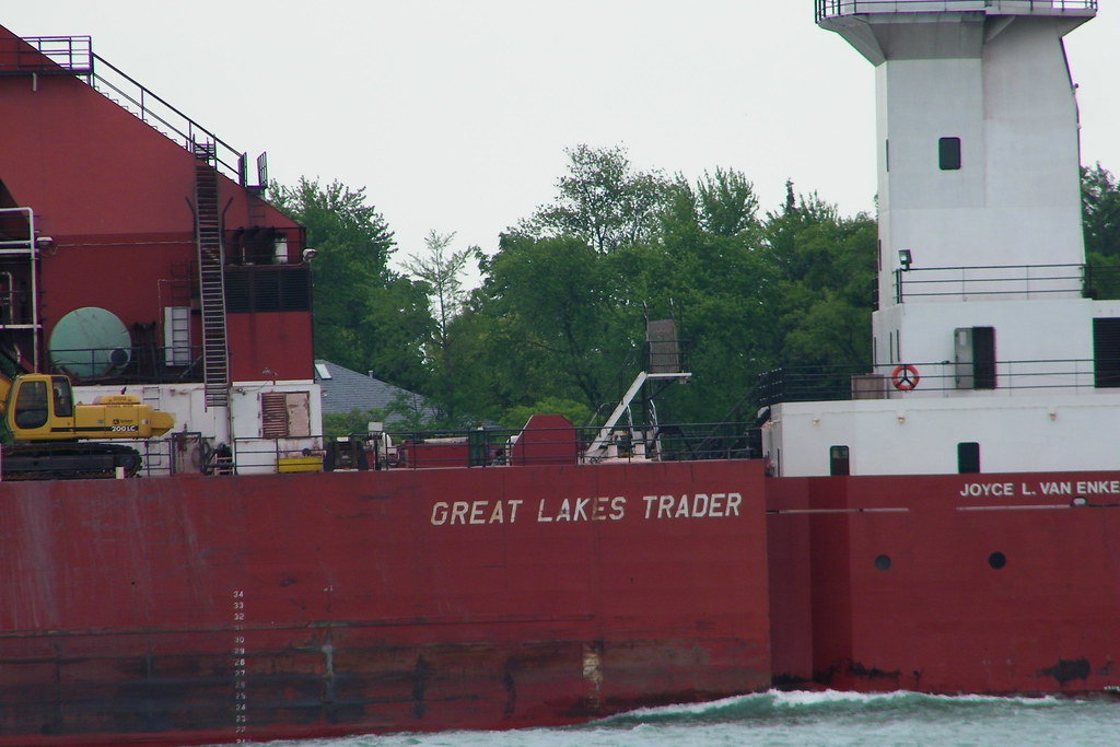 Great Lakes Trader (Vanenkevort Tug & Barge) Upbound in th… Flickr