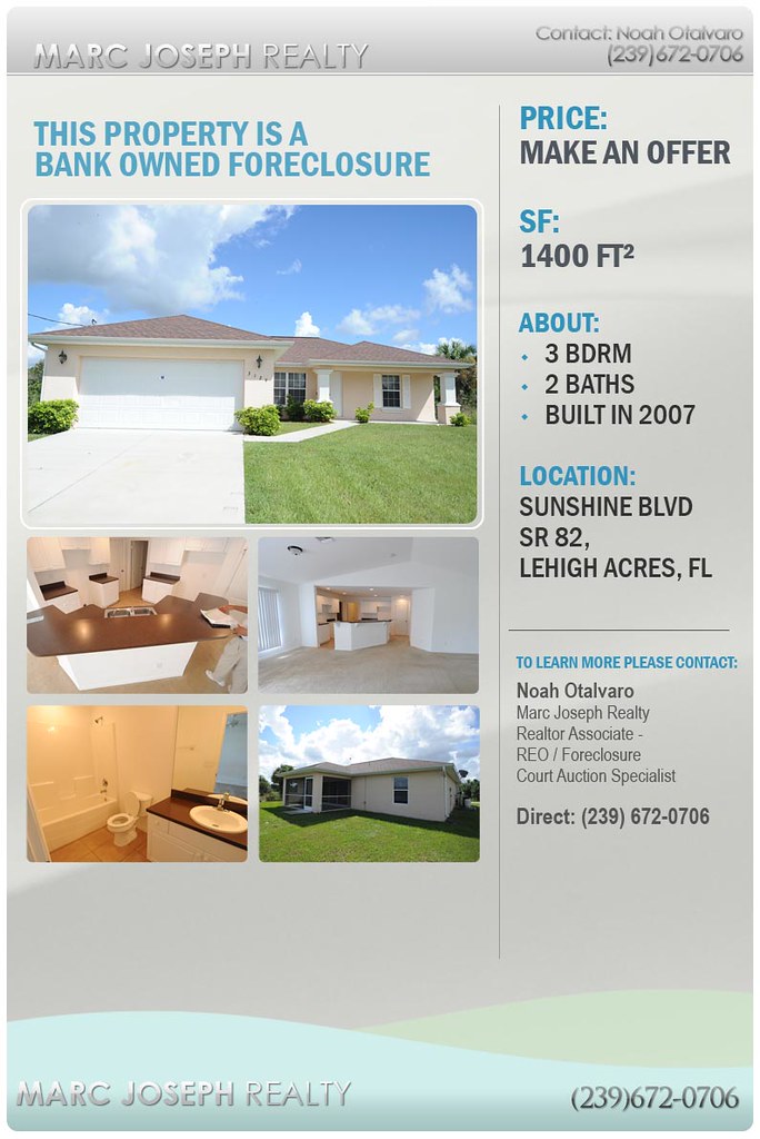 Sunshine and SR82, Lehigh Acres Florida Foreclosure Flickr