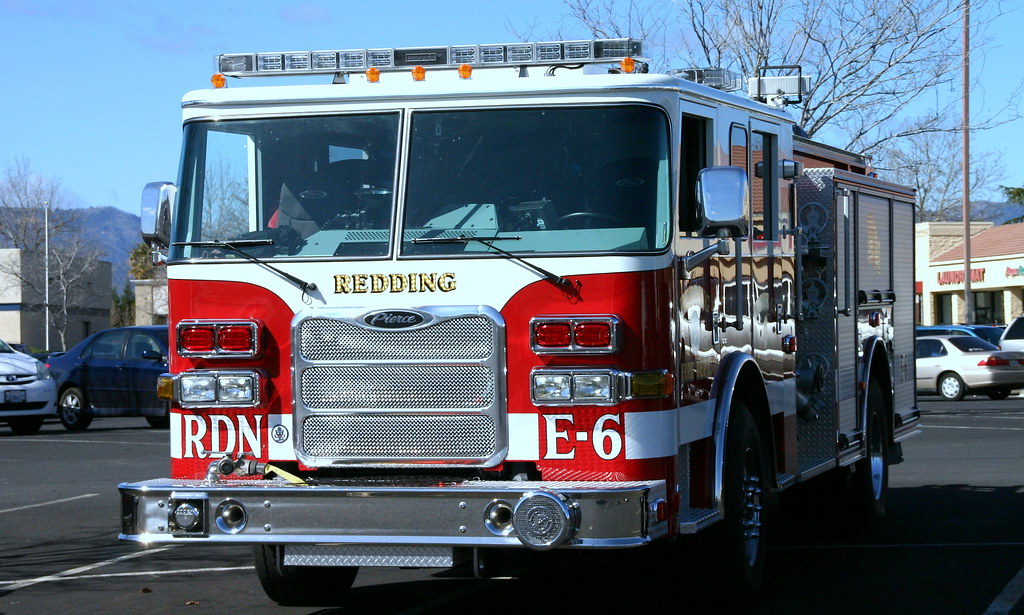 Redding,CA Fire Engine 6 Redding Engine 6 at the Shopko R… Flickr