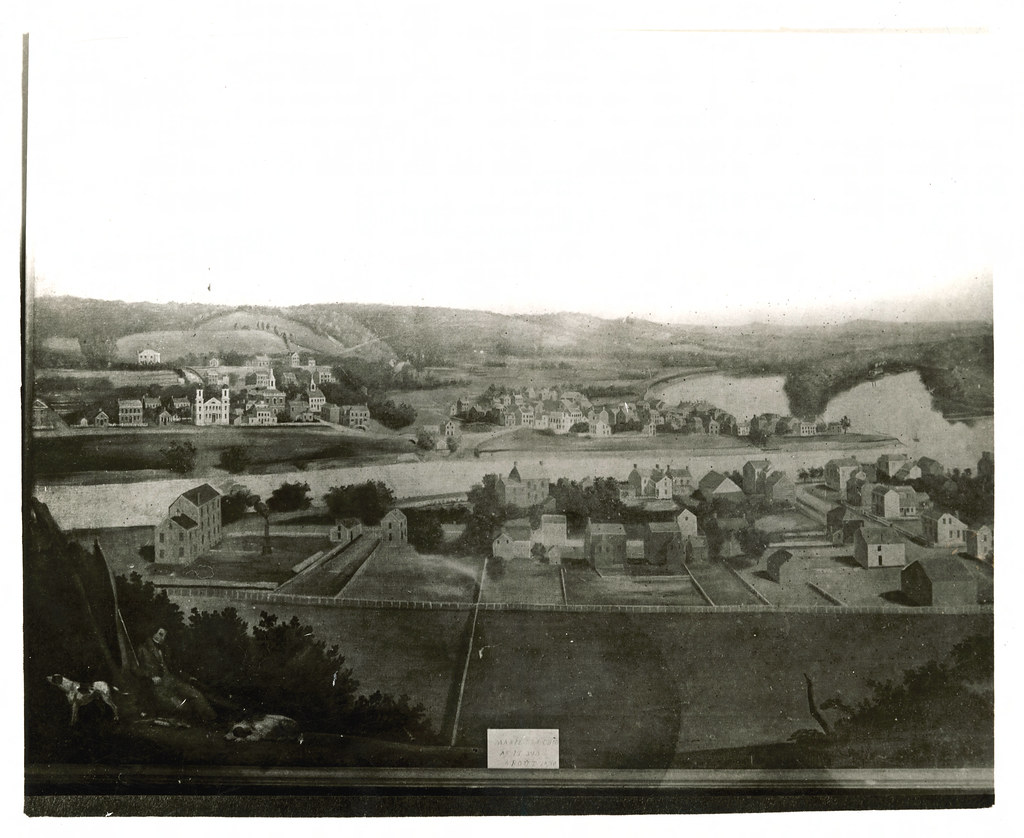 Marietta Ohio as it was in 1840 The place on the bottom re… Flickr