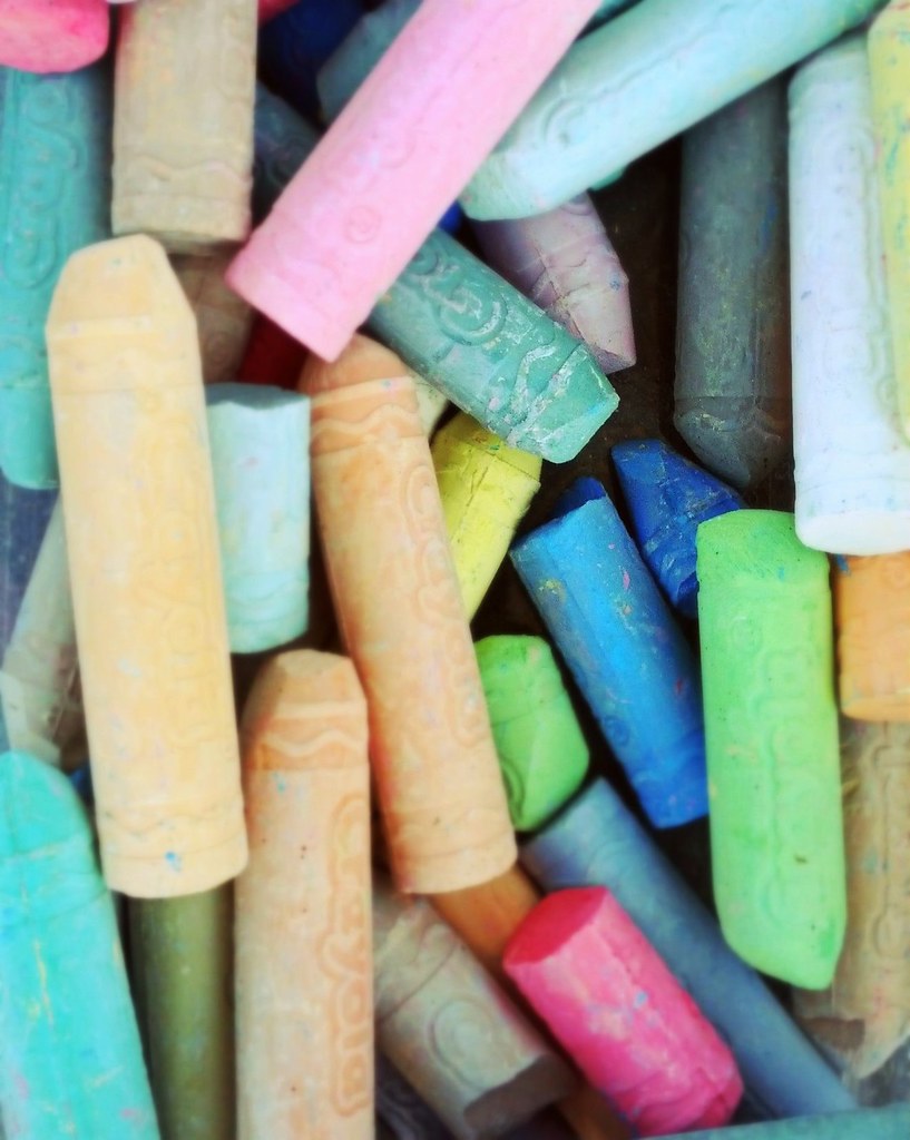 the smell of chalk in the morning 5/8/2012 I've always e… Flickr