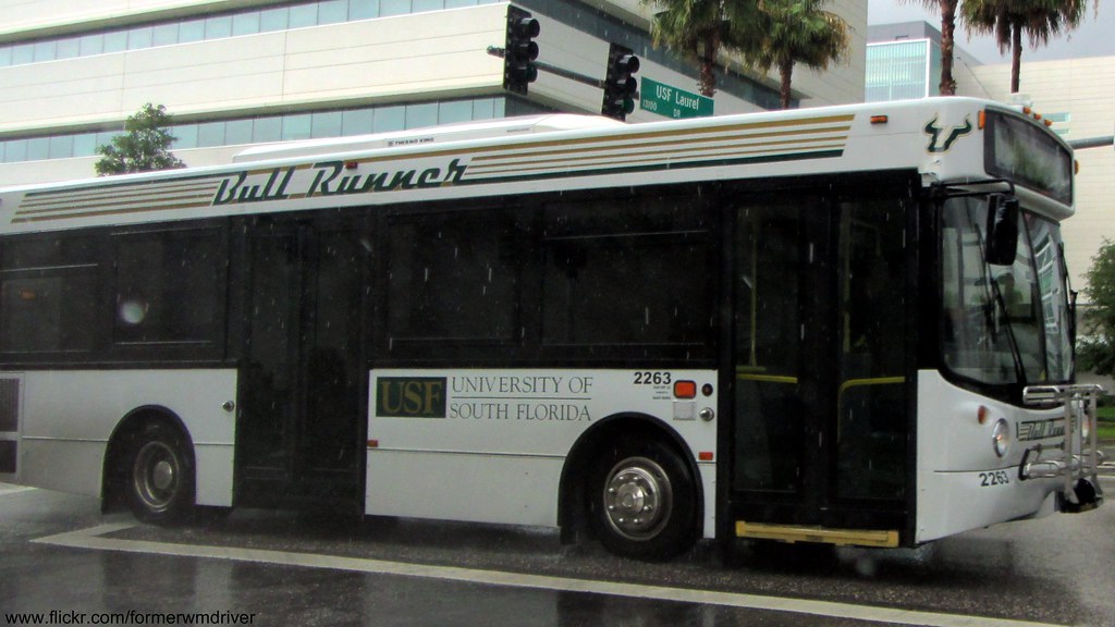 USF Bull Runner Student Shuttle Bus 2263 a photo on Flickriver