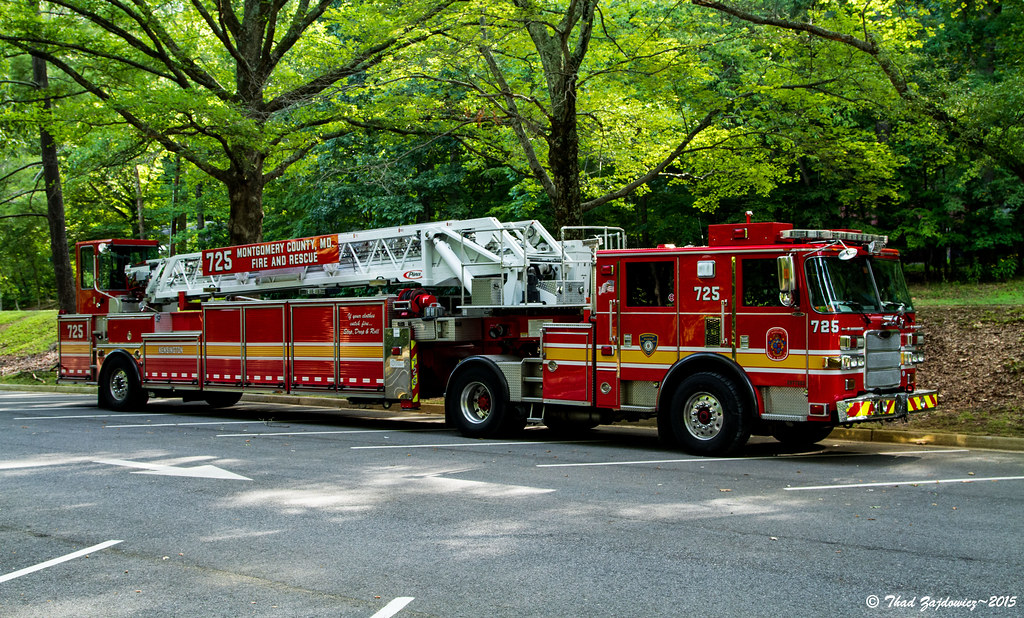 Hook and ladder truck Kensington's hook and ladder part… Flickr