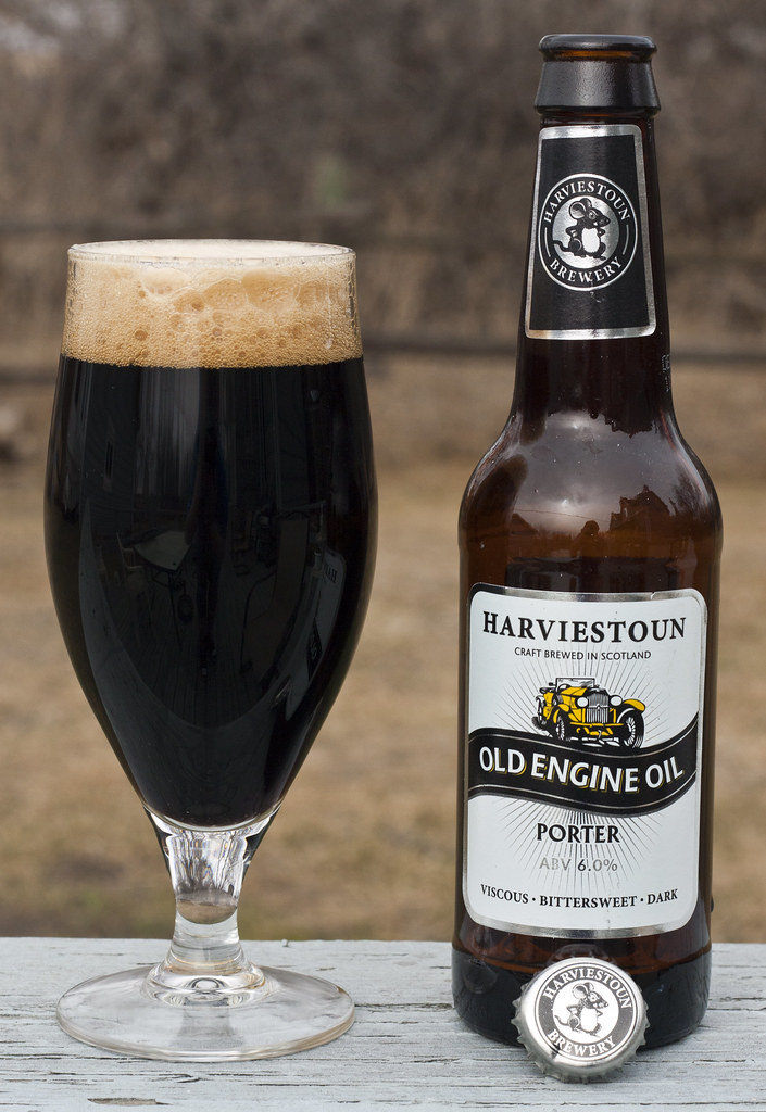 Review Harviestoun Old Engine Oil Porter (Scotland) Flickr