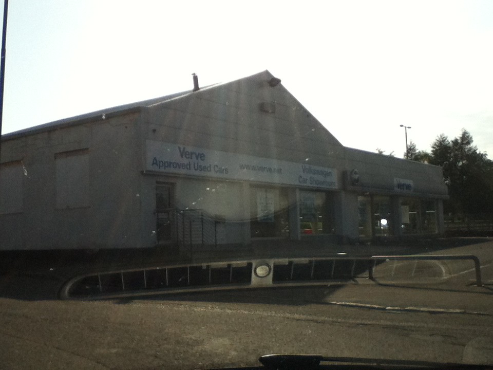 Verve/Bickets Kilmarnock the used car display area for the… Flickr