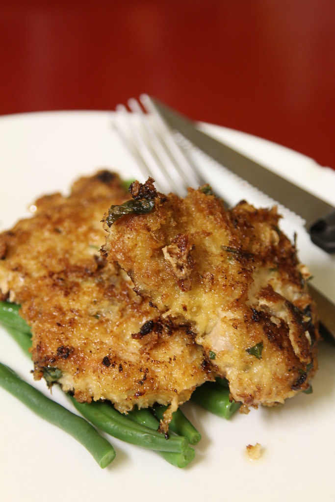 134 Herb crusted chicken schnitzel 9/5/2012 Home made … Flickr