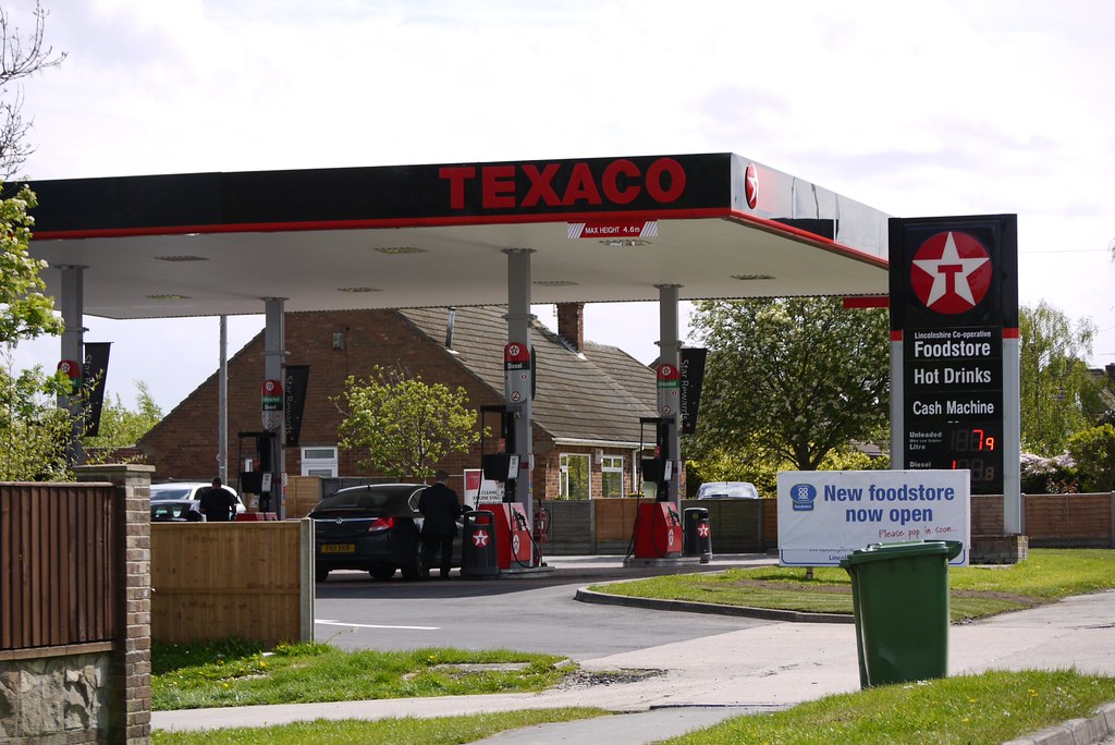 Texaco, Riseholme Road Lincoln 2012. Now a Gulf station ww… Flickr