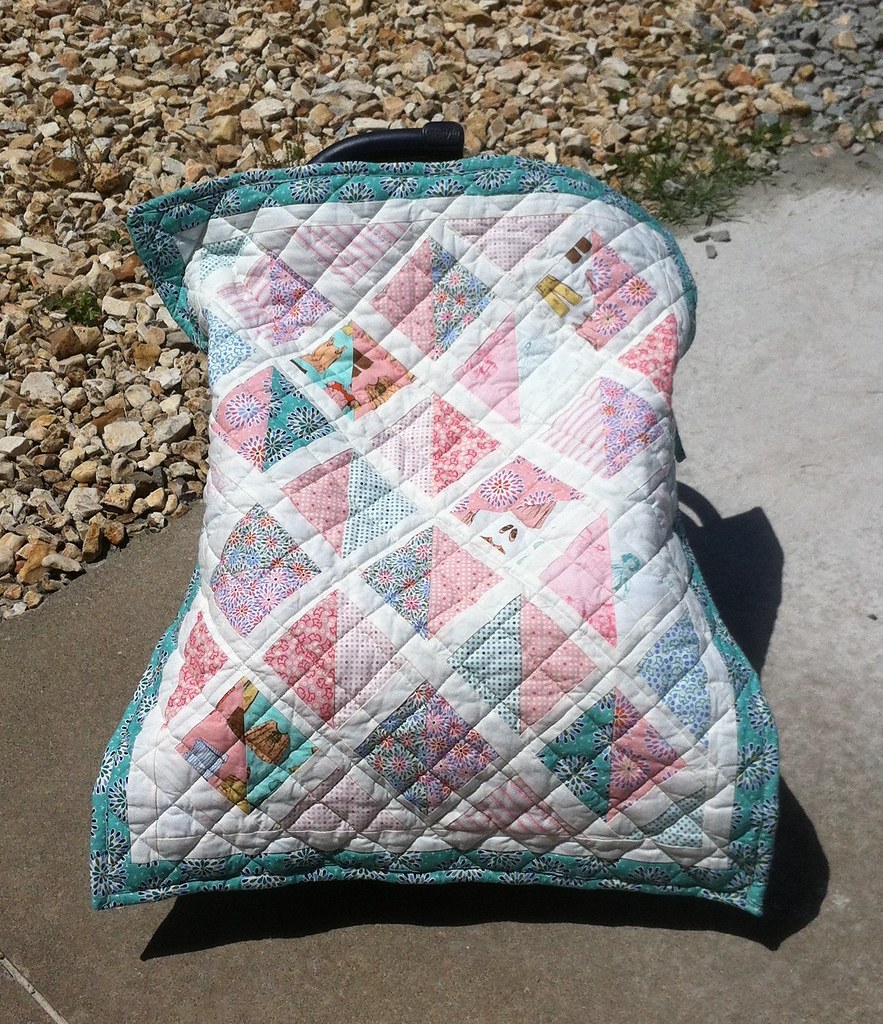 Car seat quilt My Sewing Buddy, Sharon, and I made these b… Flickr