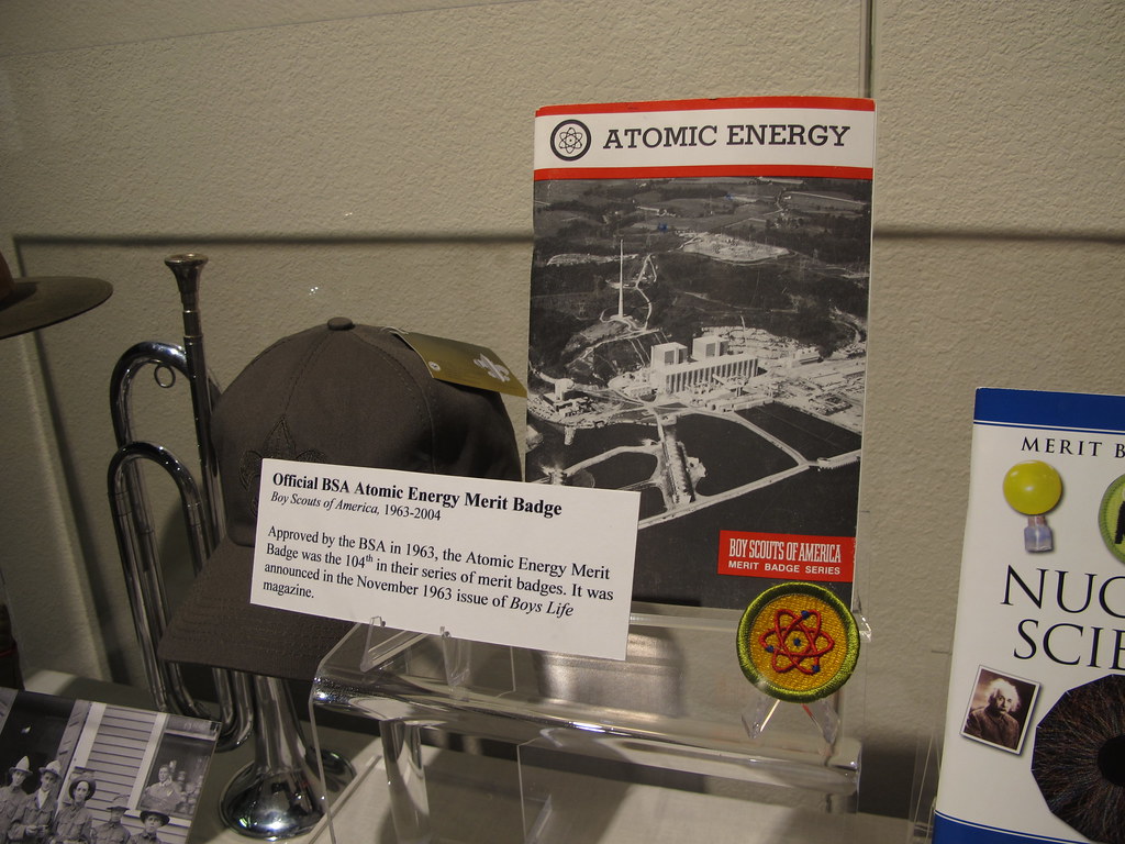 Official Boy Scouts Atomic Energy Merit Badge National Mus… Flickr