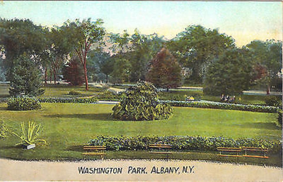 washington park albany ny c 1900 AlbanyGroup Archive Flickr